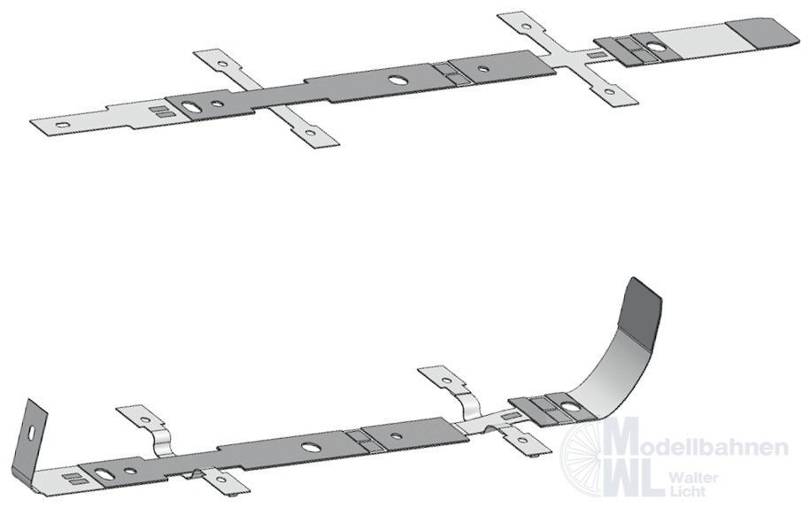 Roco  - ERSATZTEIL: Lokplatine BR38 6-LED´s weiß